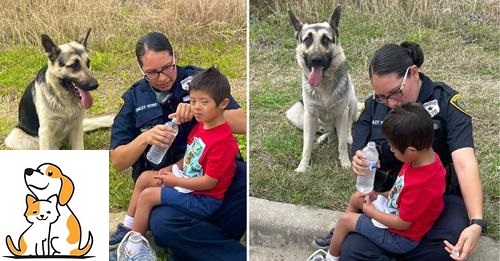 Missing 5-Year-Old Boy With Down Syndrome Found With His Loyal Dog Keeping Him Safe